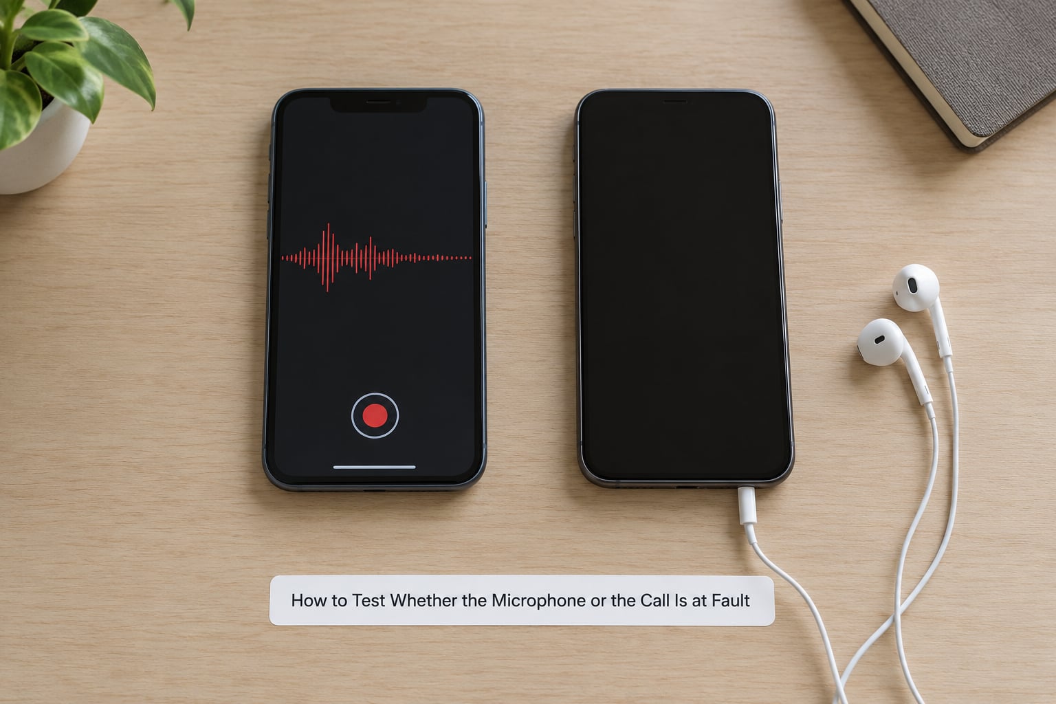 How to Test Whether the Microphone or the Call Is at Fault