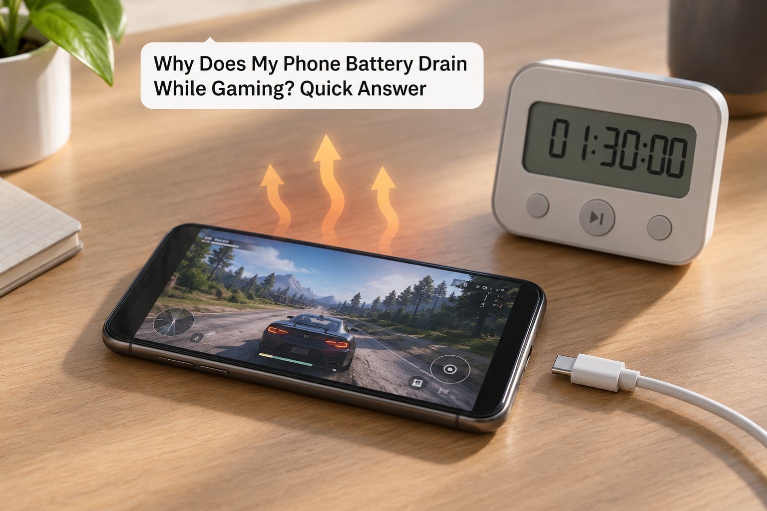 Why Does My Phone Battery Drain While Gaming? Quick Answer