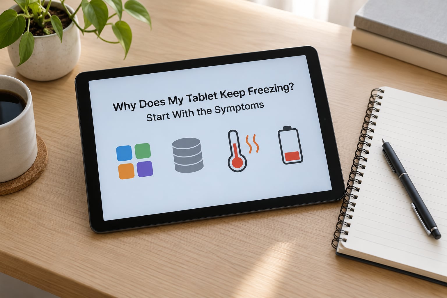 Why Does My Tablet Keep Freezing? Start With the Symptoms