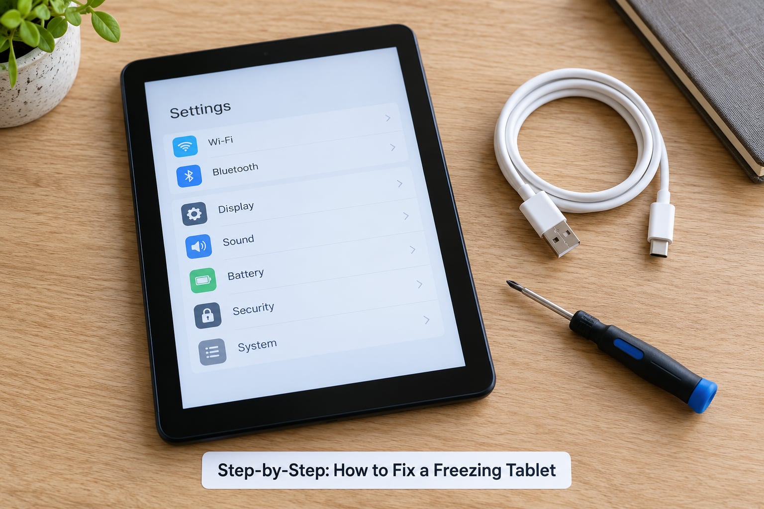 Step-by-Step: How to Fix a Freezing Tablet